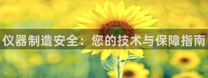 门徒娱乐计划百度网盘：仪器制造安全：您的技术与保障指南