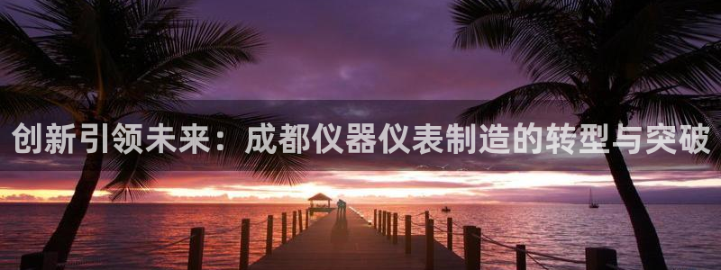 门徒娱乐滴qv382223：创新引领未来：成都仪器仪表制造的
