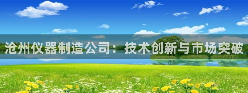 门徒第娱乐日5指尖：沧州仪器制造公司：技术创新与市场突破