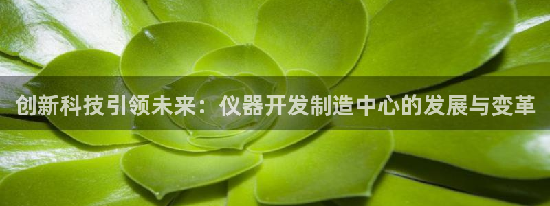 门徒娱乐主管39977l6官网：创新科技引领未来：仪器开发制