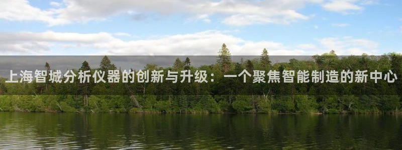 门徒彩票娱乐平台有哪些：上海智城分析仪器的创新与升级：一个聚