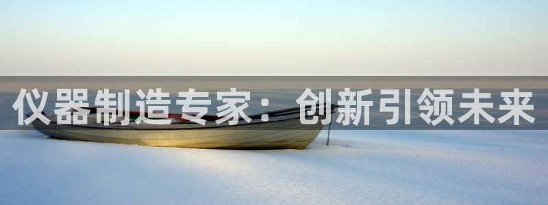 门徒娱乐真的能赚钱吗：仪器制造专家：创新引领未来