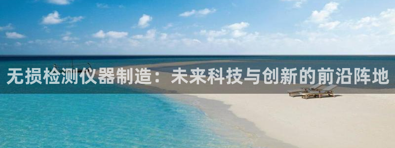 门徒娱乐怎么注册：无损检测仪器制造：未来科技与创新的前沿阵地