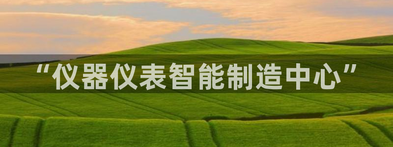门徒娱乐丈六七五一38：“仪器仪表智能制造中心”